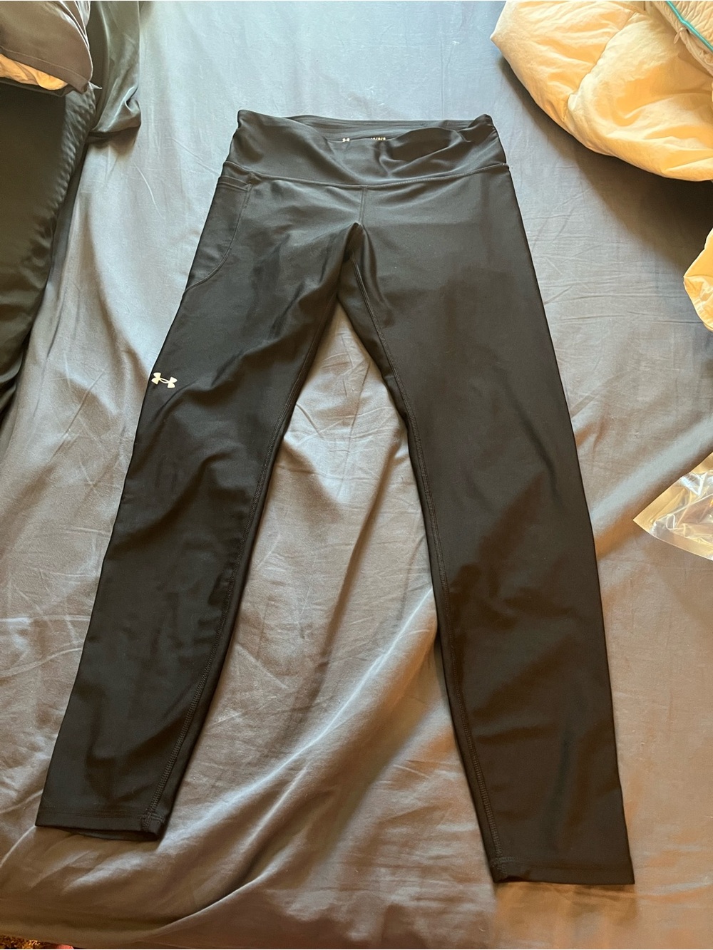 Under Armour Black Performance Leggings with Logo